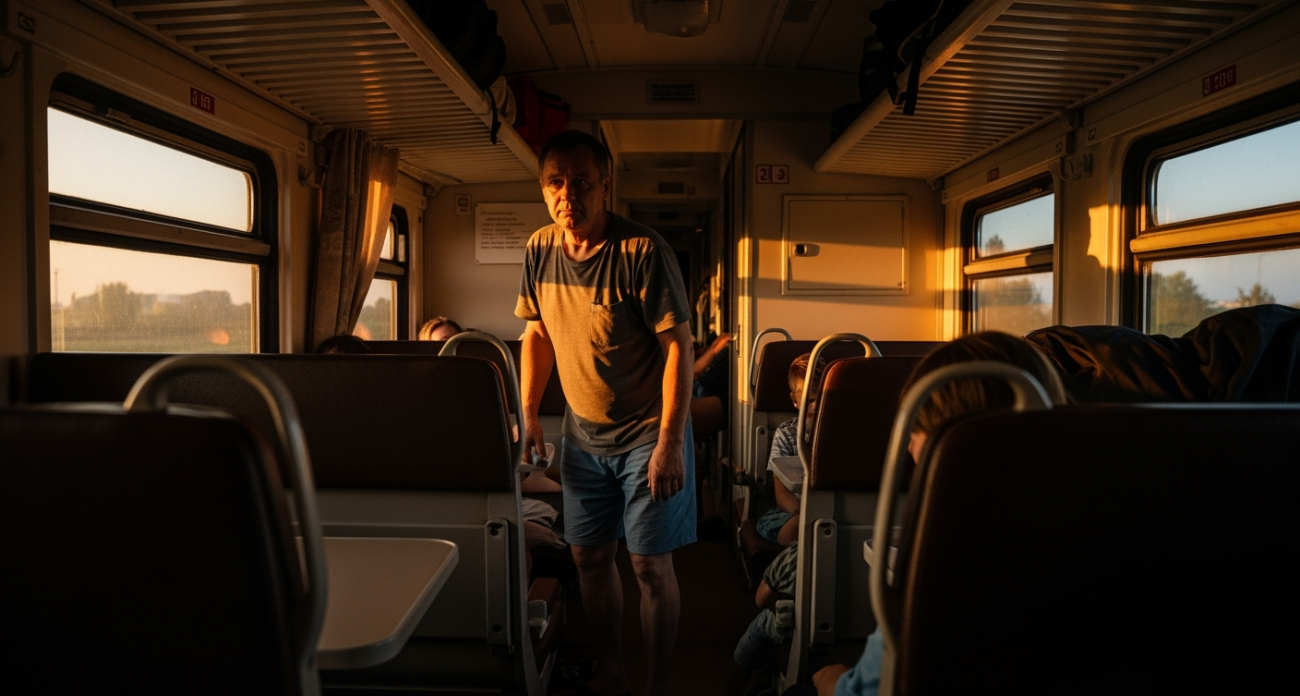 Вся семья мешала спать в поезде — но утром я сделал то, что запомнят на всю жизнь: Храп, ор и блатняк. Я проиграл ночь, но выиграл утро