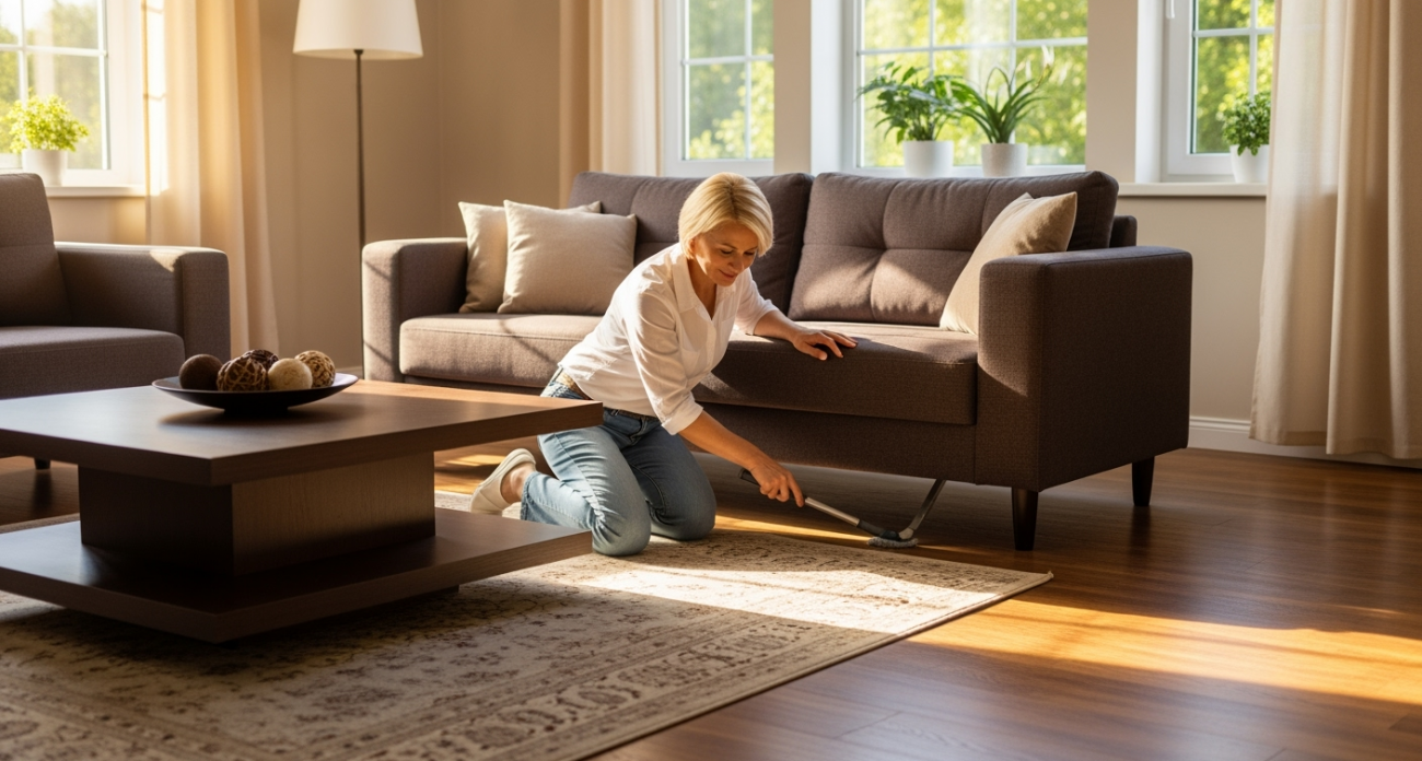 Пыли не будет даже под кроватью - 1 простое средство из аптечки, и в доме чисто 2 недели