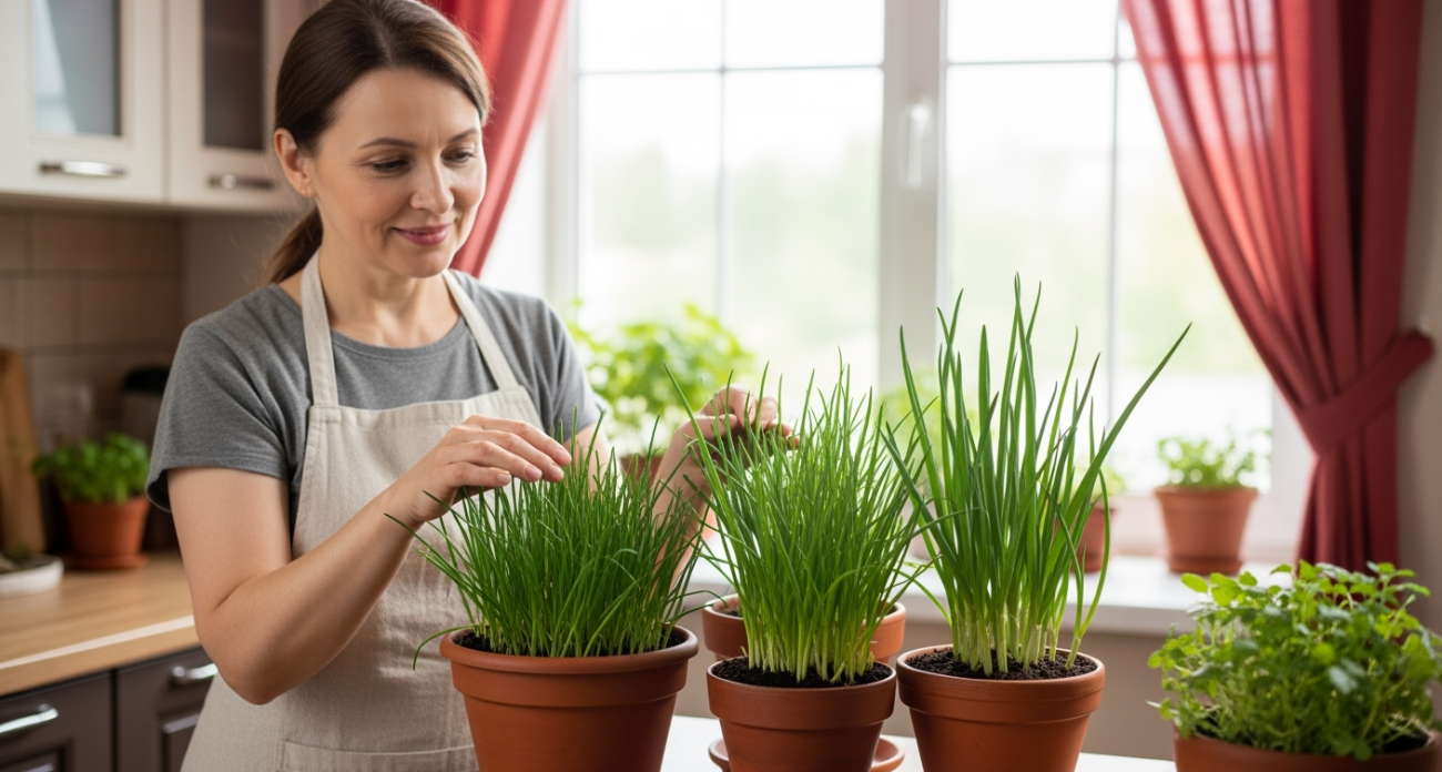 Никогда не замораживаю зеленый лук, а применяю этот способ: вкус и аромат остаются на всю зиму