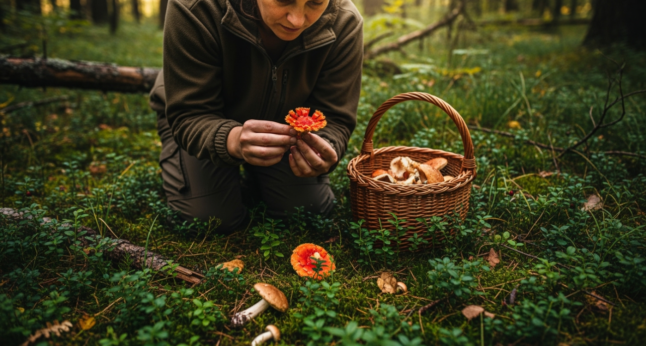 Редкий гриб со вкусом лобстера: за ним охотятся только искушенные грибники и настоящие гурманы