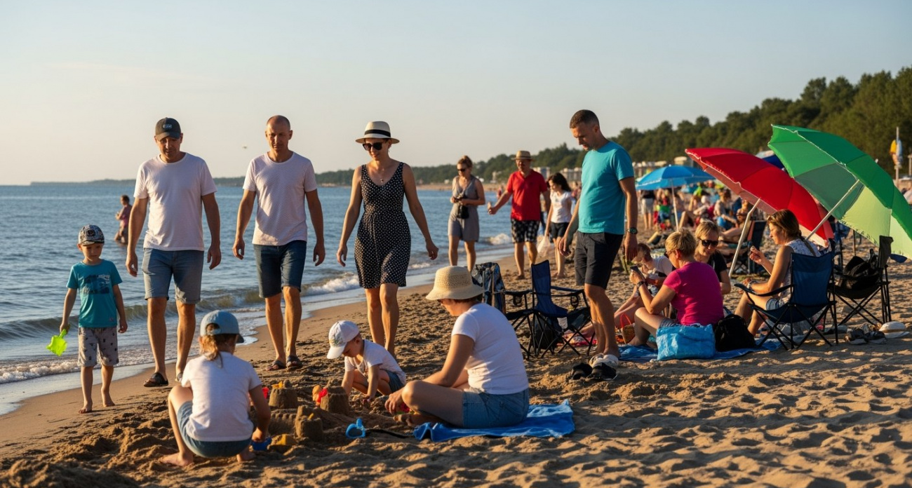 Крымские Мальдивы: кристальное море и широкие песчаные пляжи - туристы выбирают новый курорт летом-2025