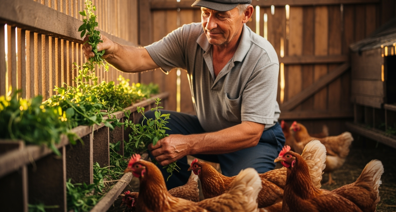 Вши с кур исчезнут навсегда: добавляем 3 веточки в курятник — и облысение несушкам больше не грозит