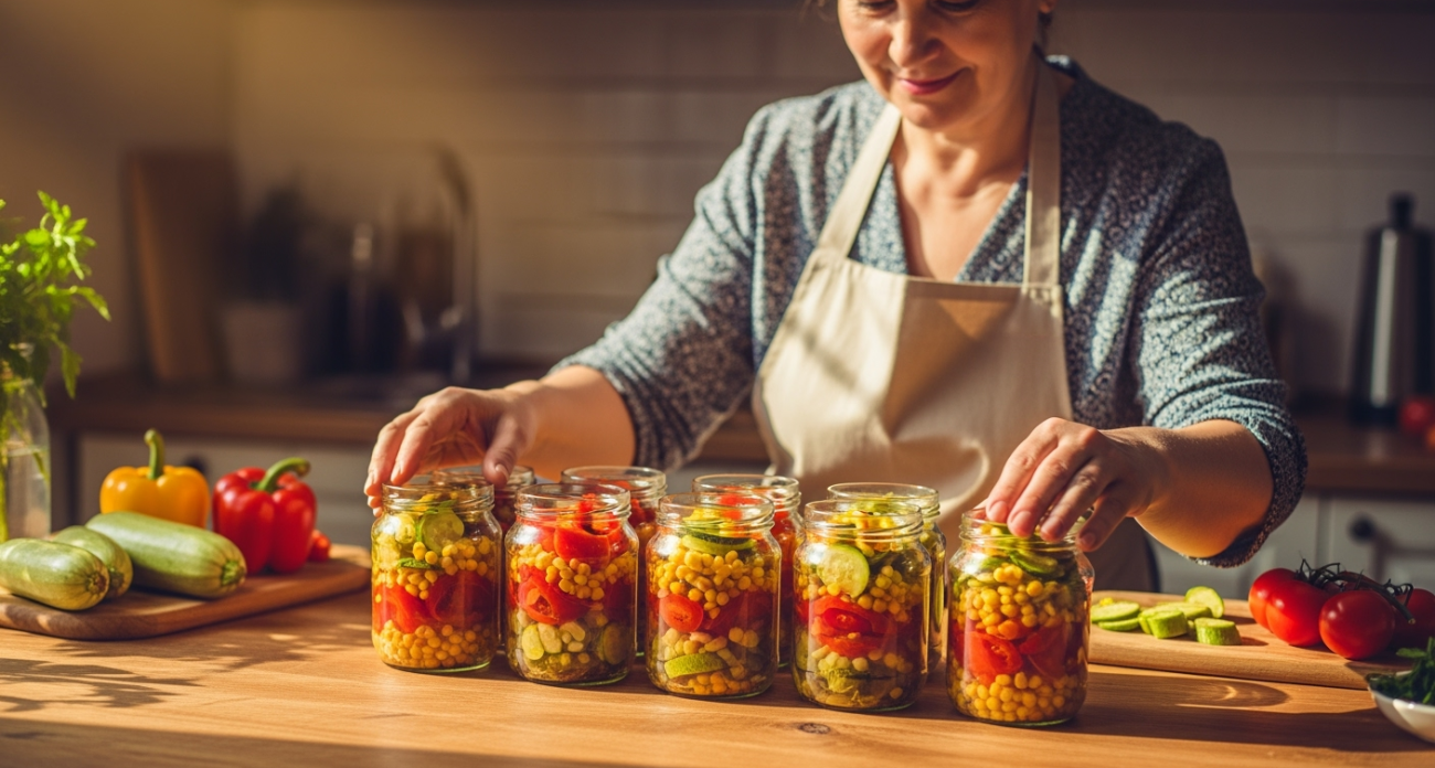 Овощное лечо за 5 минут — отличная закуска даже на праздник: вот куда девать кабачки — и 20 банок на зиму будет мало