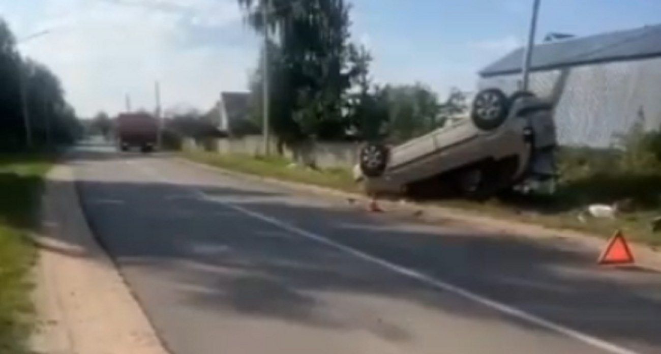 Пенсионерка на Hyundai столкнулась КамАЗом в Кстовском районе