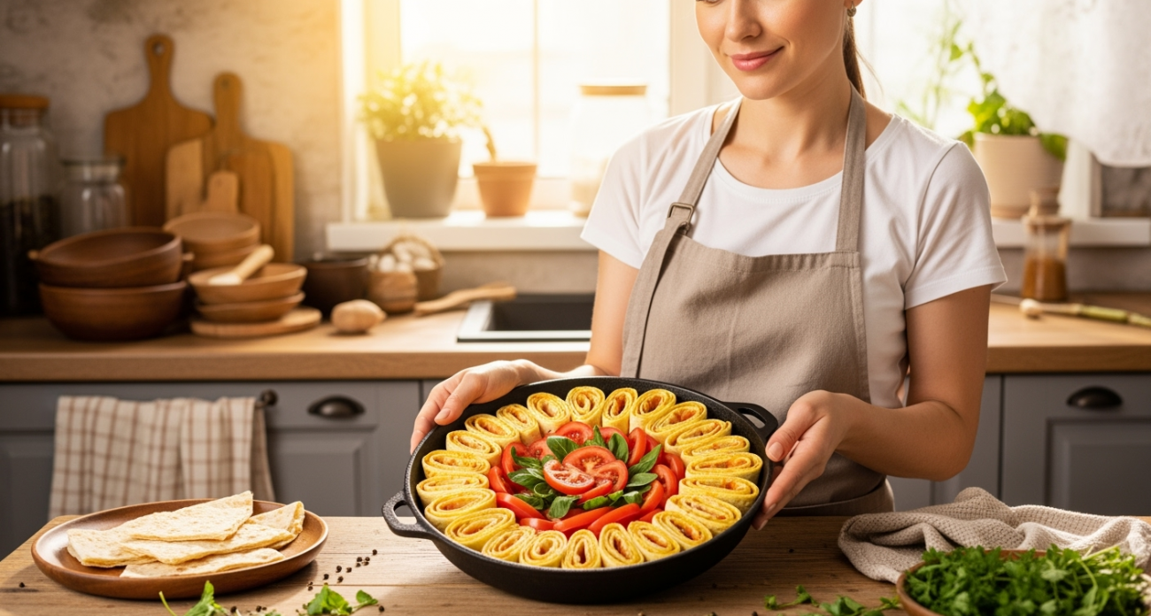 Влюбилась в этот завтрак из лаваша: рецепт покорил не одну меня, никто не верит, что я делаю его так легко