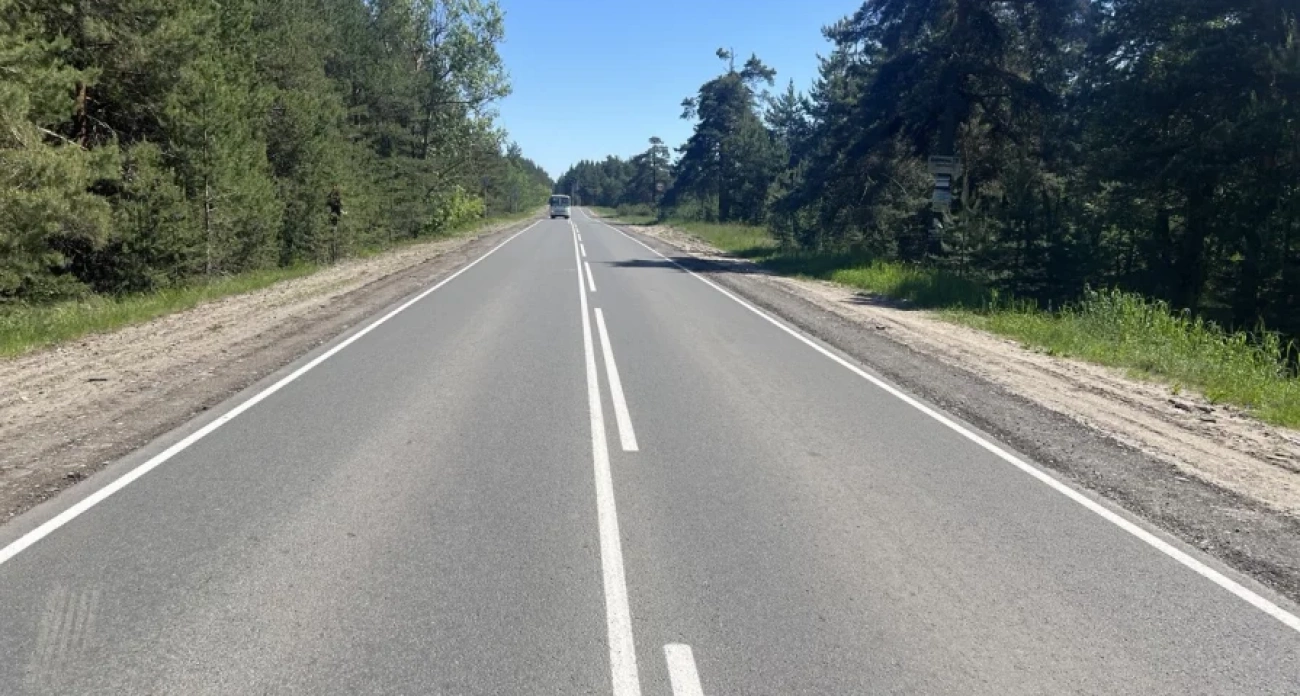 В Балахнинском округе завершены ремонтные дорожные работы, запланированные по нацпроекту «Инфраструктура для жизни»