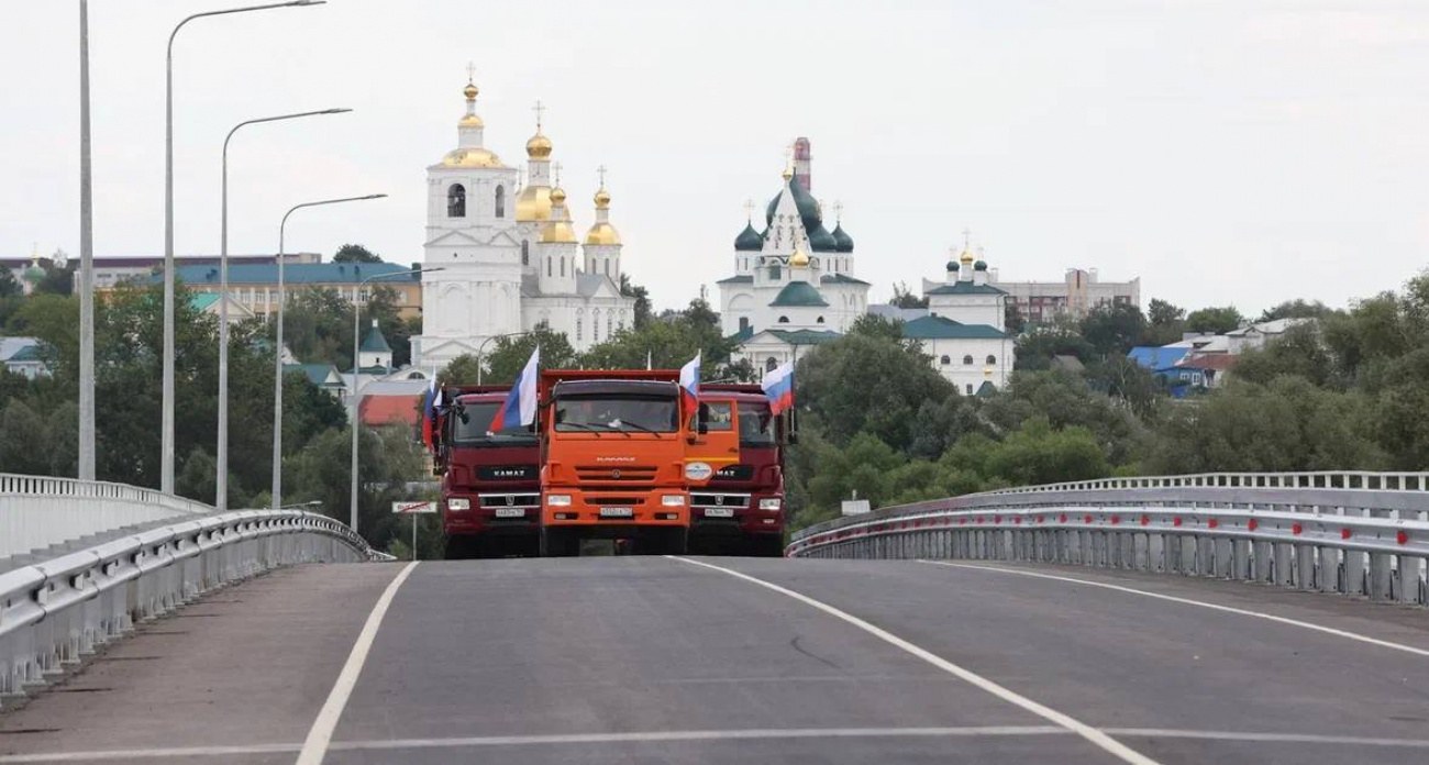 В Арзамасе открыли новый мост через железную дорогу