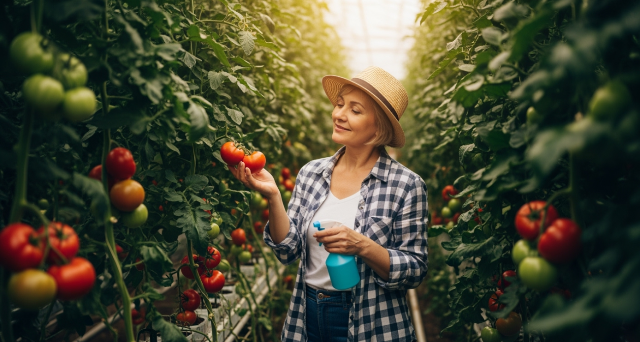 Пшикнула аптечной настойкой на листья — фитофтора даже не подошла к помидорам до самого урожая