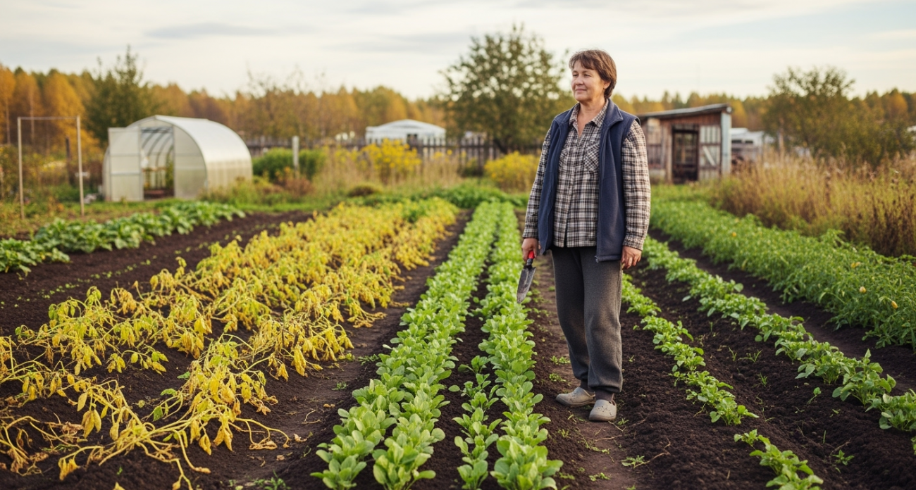 Осенью сею этот супер сидерат вместо горчицы - уничтожает проволочника и фитофтору мгновенно после картошки и томатов