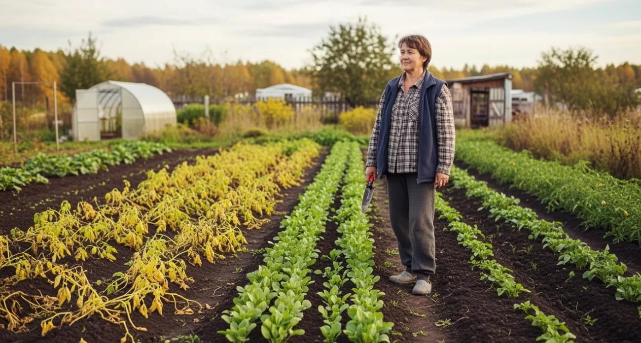 Фото к статье: Осенью сею этот супер сидерат вместо горчицы - уничтожает проволочника и фитофтору мгновенно после картошки и томатов