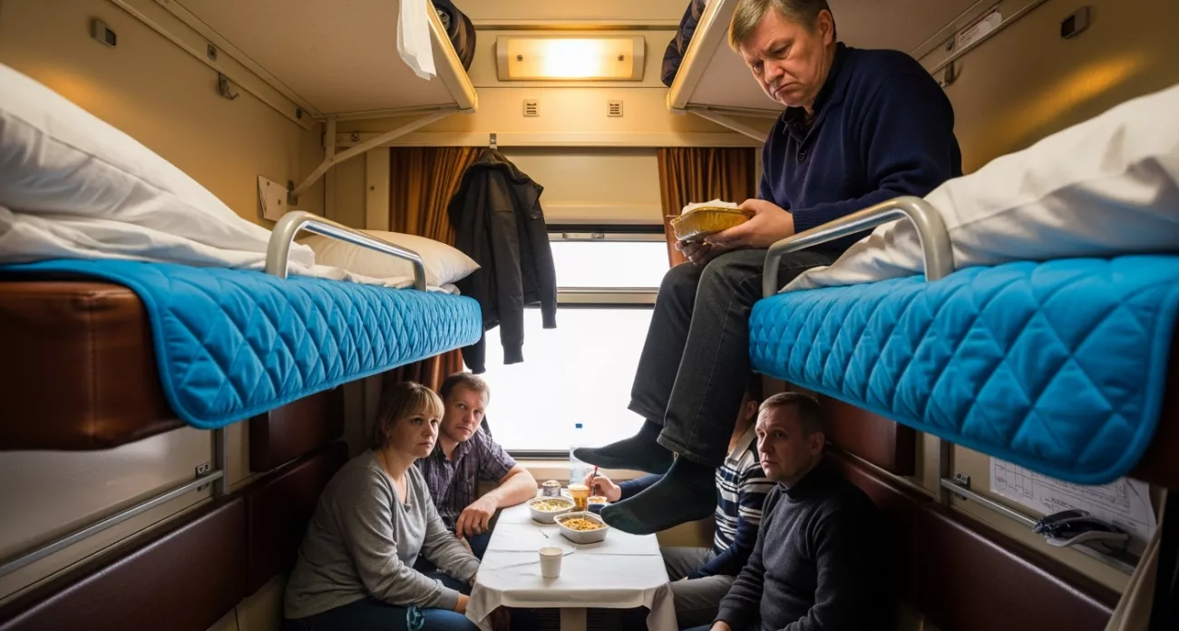 Фото к статье: Попутчики не дали мне места поесть, а потом молчали и делали вид, что ничего не случилось