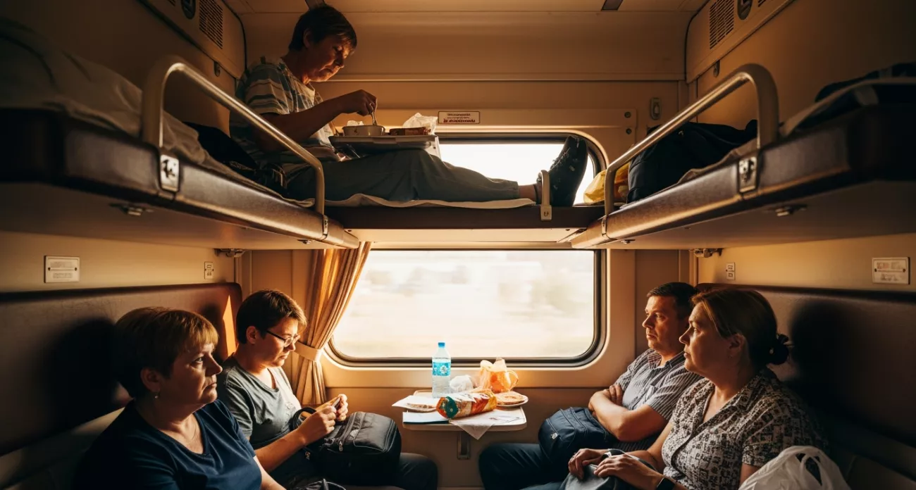 Фото к статье: Попутчики не дали мне места поесть, а потом молчали и делали вид, что ничего не было