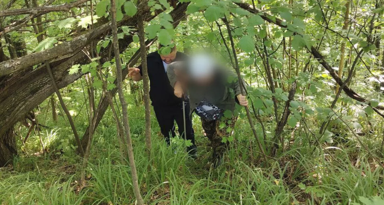 Фото к статье: Пенсионерка из Лысковского района всполошила лесников и полицию, отправившись за грибами