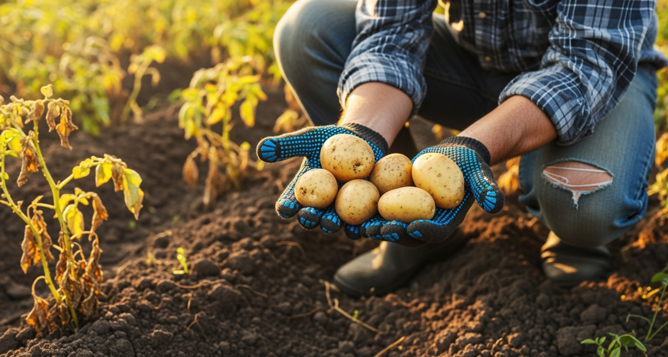 Никогда не копайте картошку до появления этого признака - ждите и отсчитывайте 14 дней: дедовский способ против прорастания в погребе