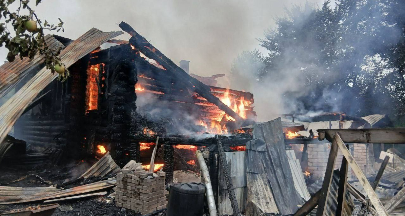 Жительница Воскресенского района сгорела в своем доме из-за перебоев электричества