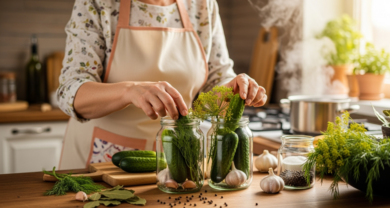 Секрет идеальных квашеных огурцов: всего 5 шагов без стерилизации — запомните раз и навсегда