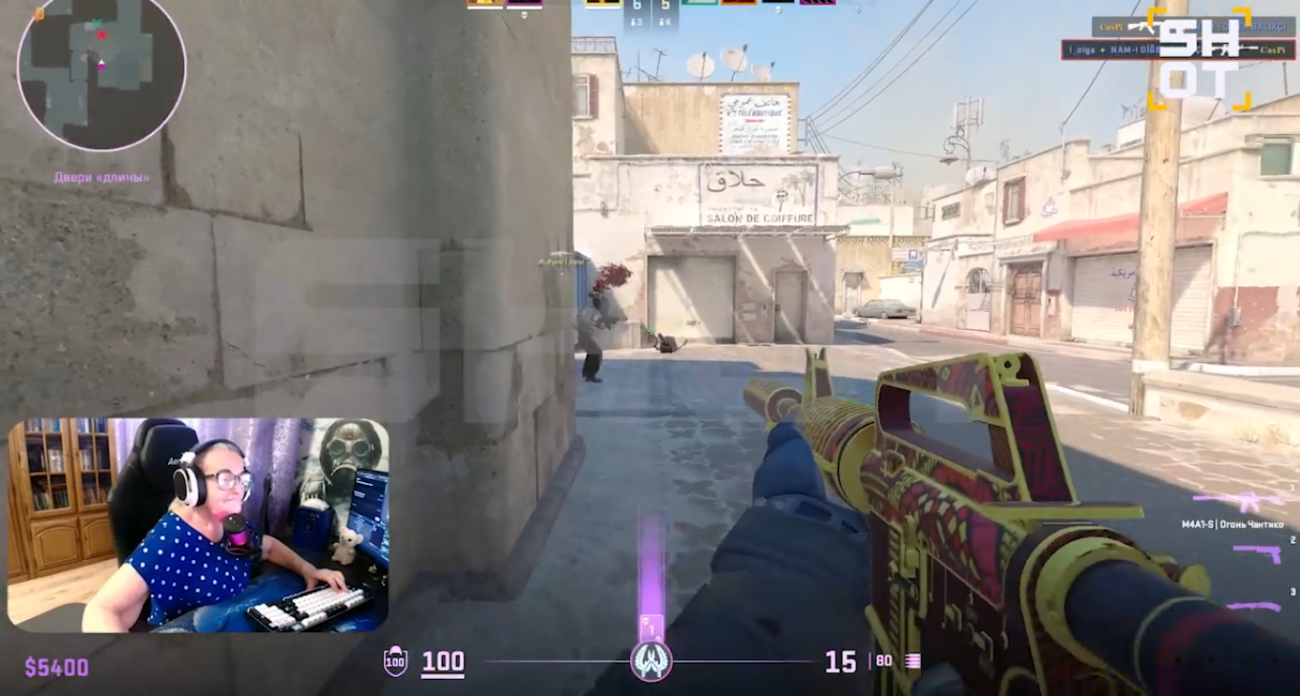 76-летняя геймерша из Нижнего Новгорода уничтожает соперников в Counter-Strike 2 и покоряет сердца пользователей