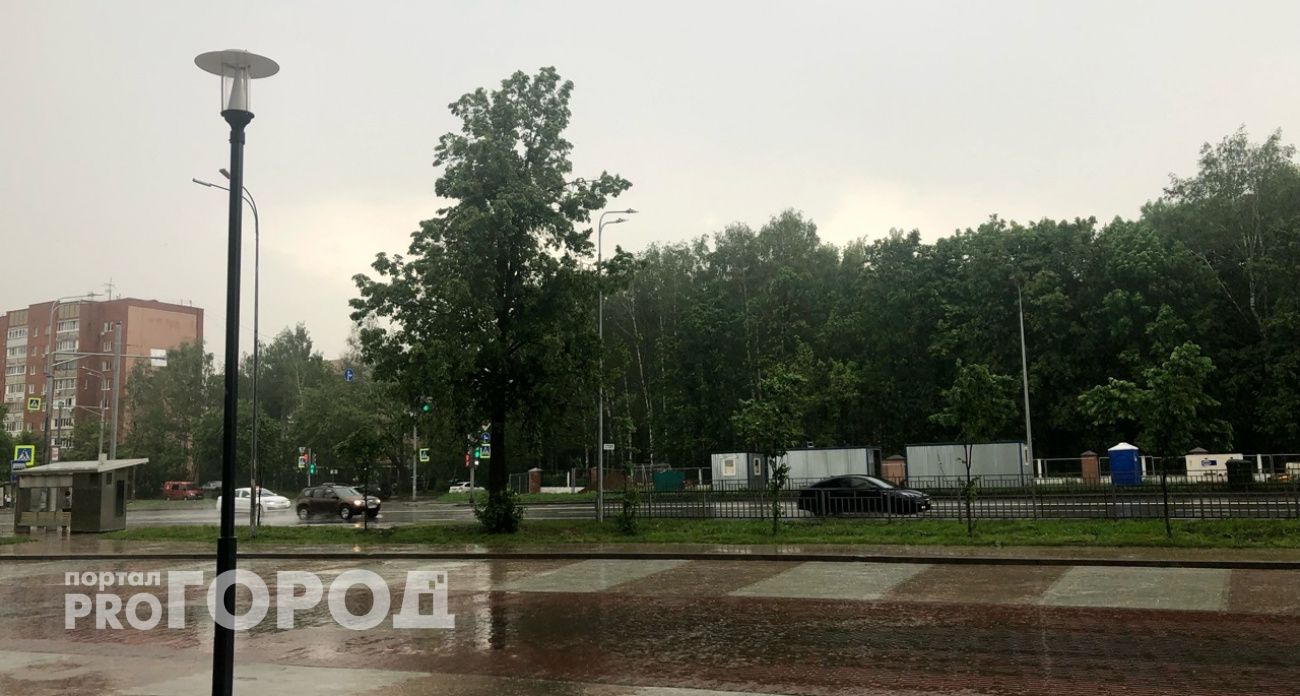 Последняя летняя неделя в Нижнем Новгороде начнется с дождей
