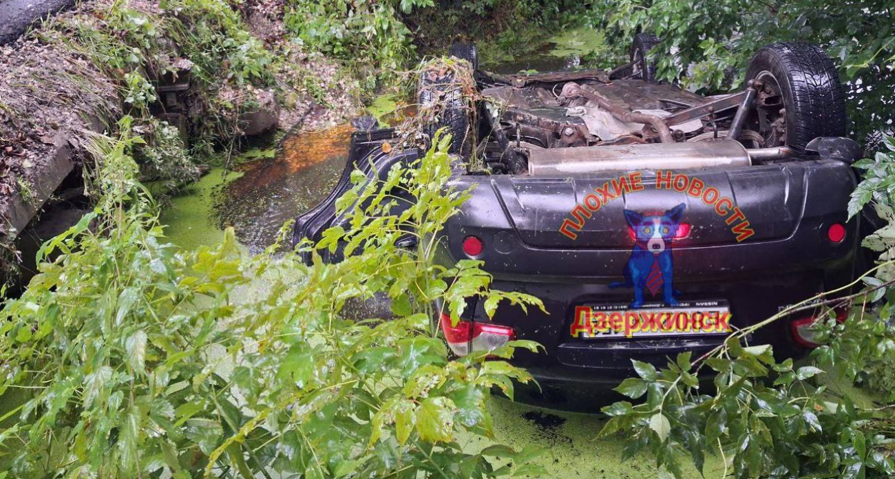 Nissan Qashqai перевернулся в Володарском районе