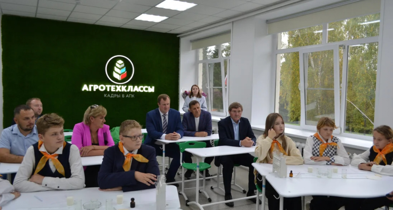 12 новых агротехнологических классов открылись в школах Нижегородской области
