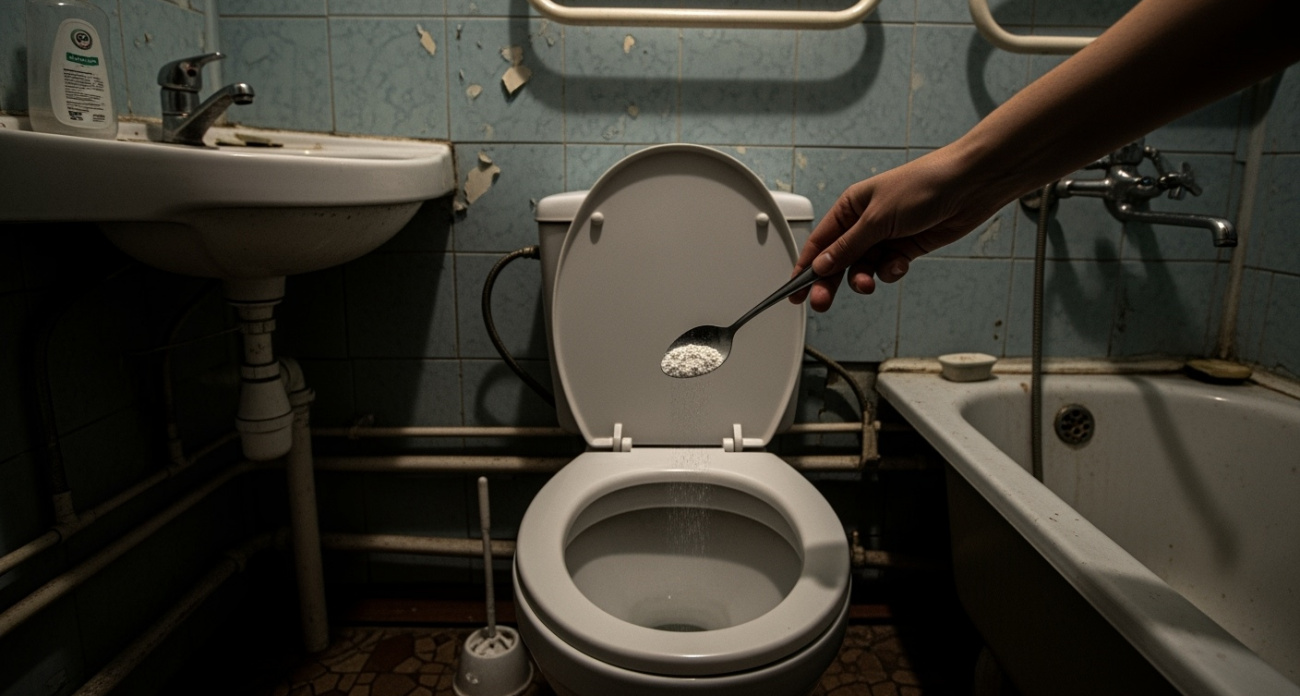 Засыпаем это в унитаз и ложимся спать: утром он будет белее снега - совет знакомого сантехника