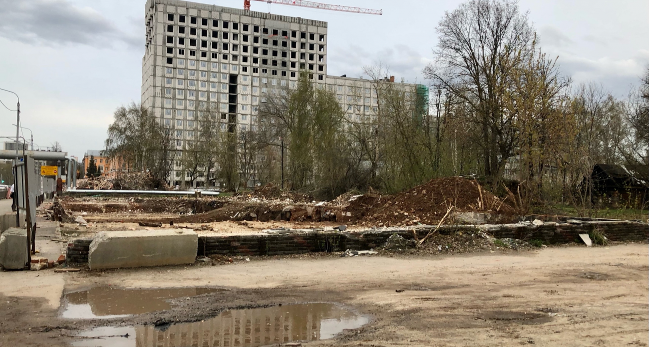Нижегородцы устроили протест против строительства новых высоток на улице Голубева