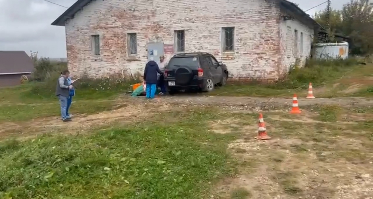 В Водитель с 45-летним стажем перелетел дорогу и его жизнь оборвалась в Лысковском районе 