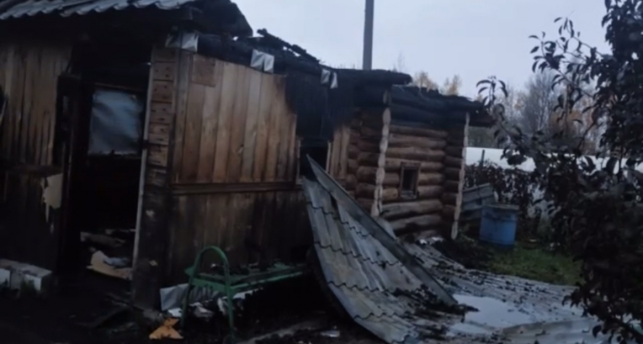 Житель Богородского района остался без бани из-за пожара и сделал из этого образовательную экскурсию для всех