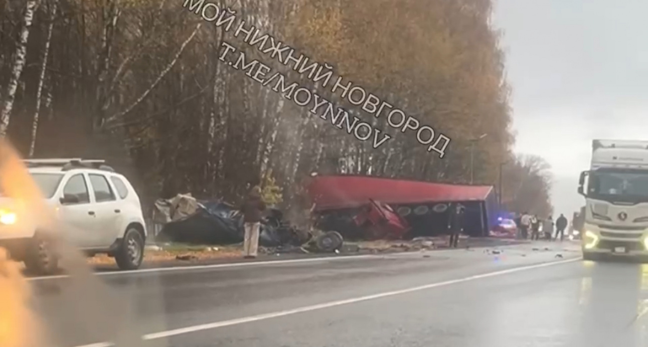 Смертельная авария по пути в Уфу в Кстовском районе и опрокинутая фура напугали нижегородцев