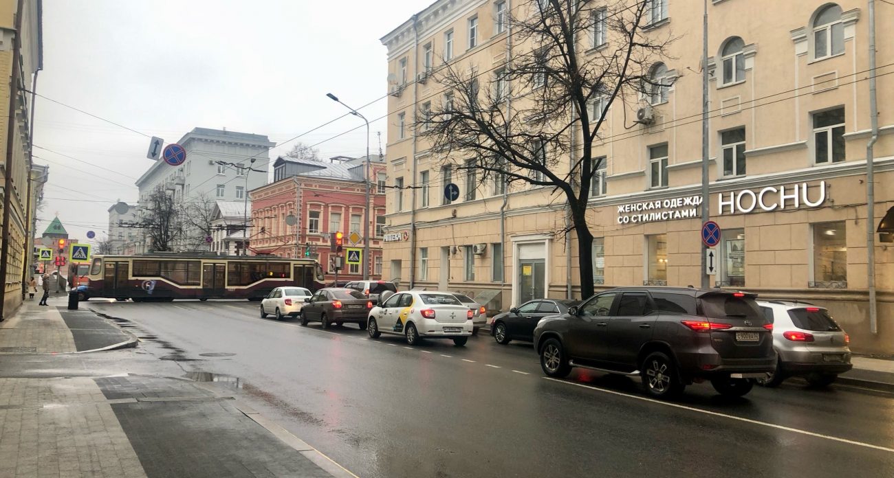 Трамвай № 8 вернулся на рельсы и ходит по новому маршруту в Нижнем Новгороде