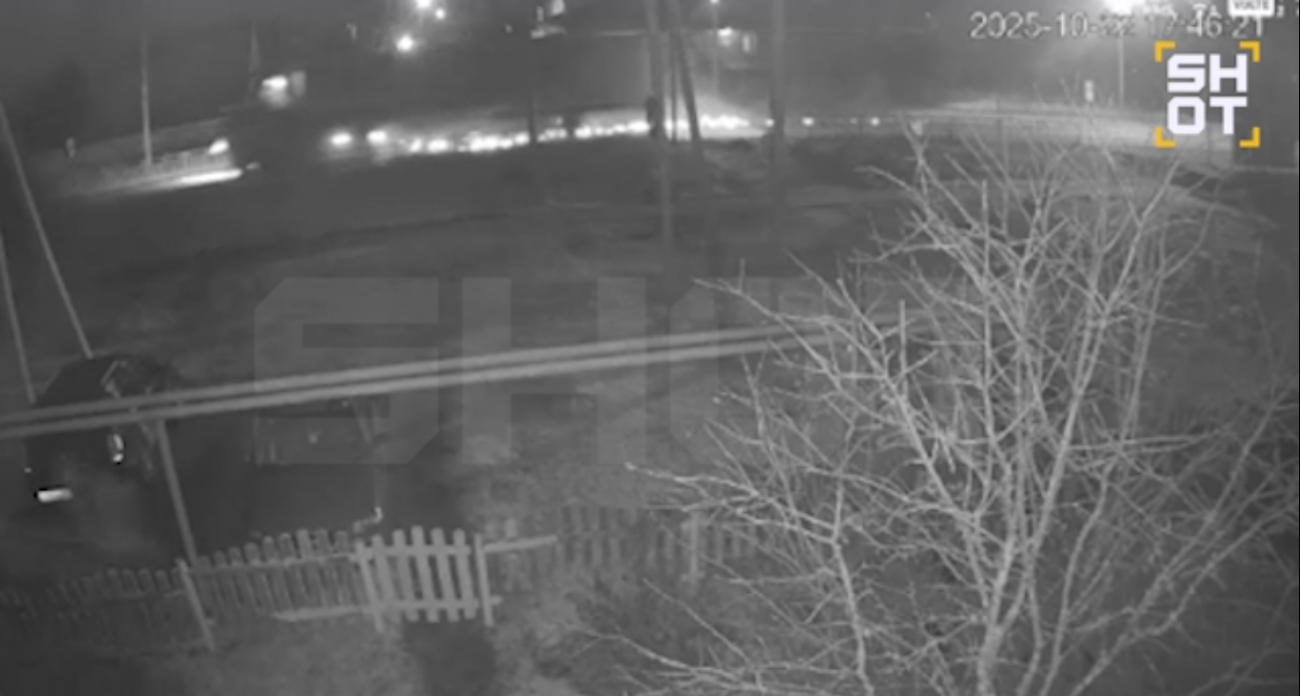 В Нижегородской области фура врезалась в газовую трубу и загорелась