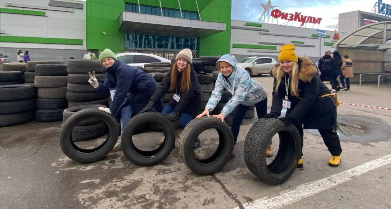 Сладкие подарки приготовили нижегородцам, которые придут сдавать старые шины