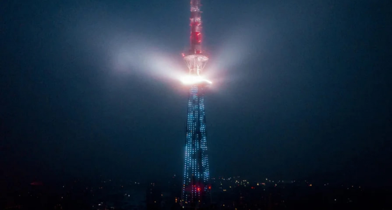 Нижегородский телебашне засияет ко Дню народного единства