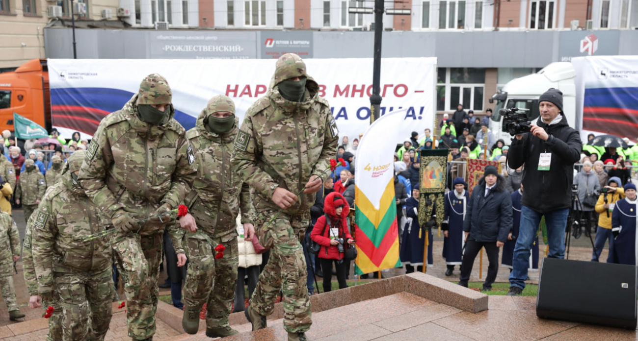 В День народного единства из Нижнего Новгорода на СВО отправился отряд добровольцев