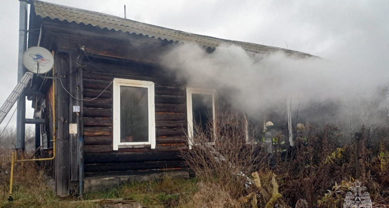 В Павловском районе сгорел целый участок, захватив с собой одну жизнь