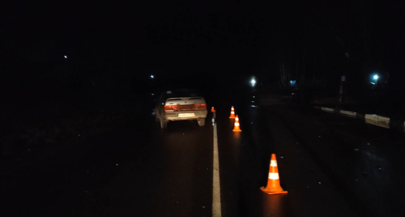 18-летний парень на неосвещенной дороге сбил женщину в Лысковском районе