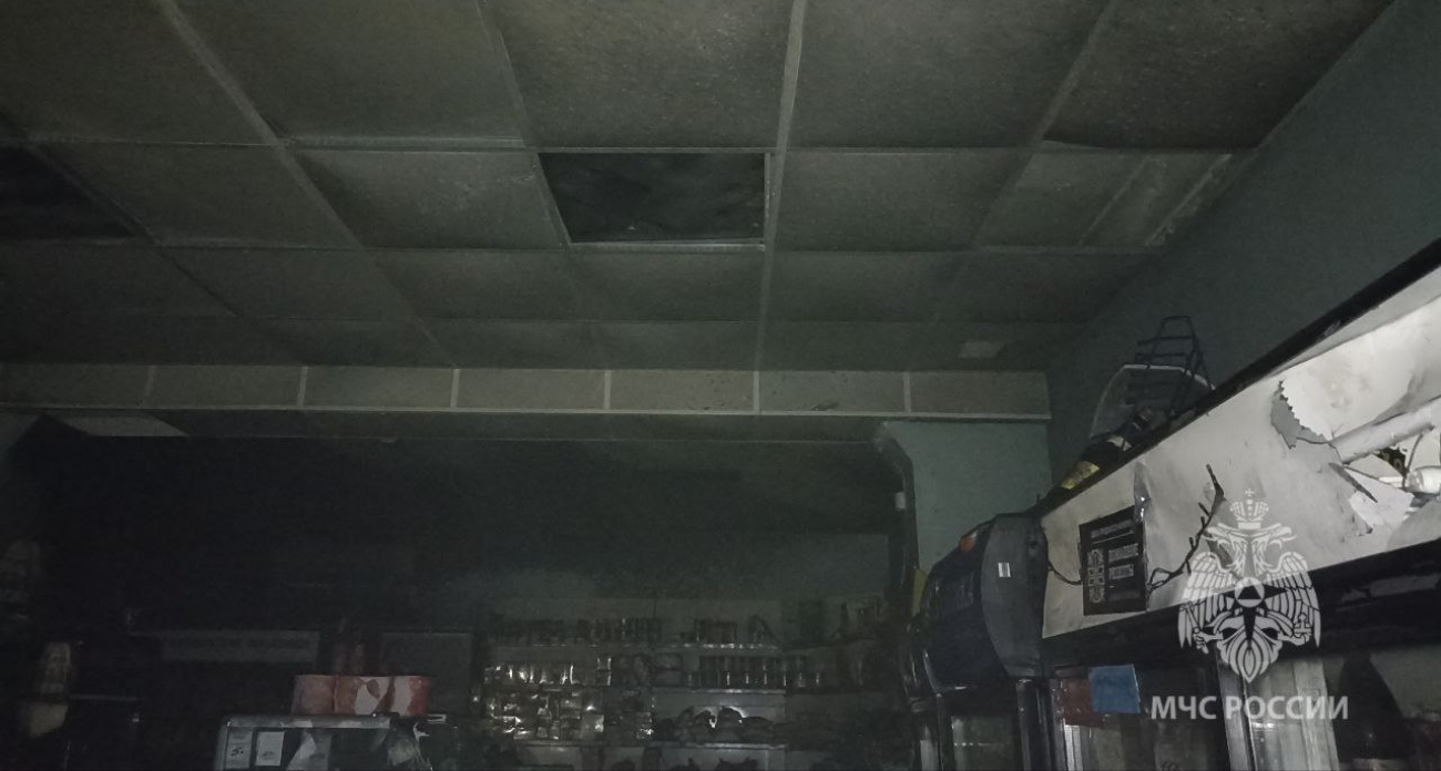 Пожар произошел в магазине в Кулебаках