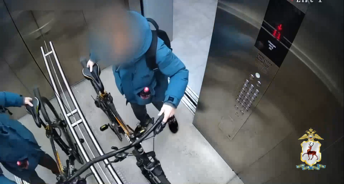 Гость из Читы пытался уехать из Нижнего Новгорода в Москву на чужом велосипеде