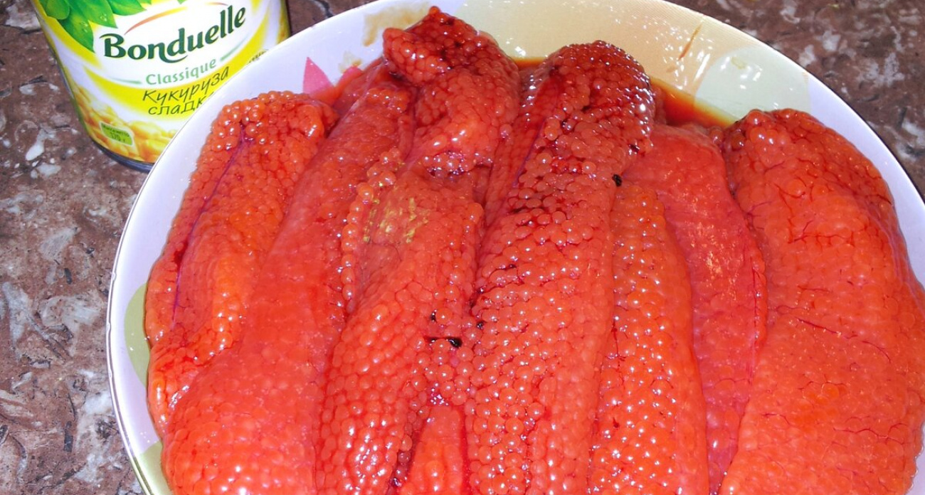 Икра как из ресторана за 5 минут - самый простой и вкусный способ засолки