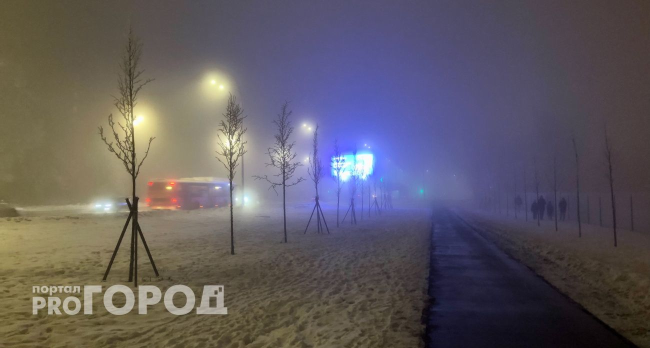 Выходные в Нижегородской области начнутся с мокрого снега и льда на дорогах