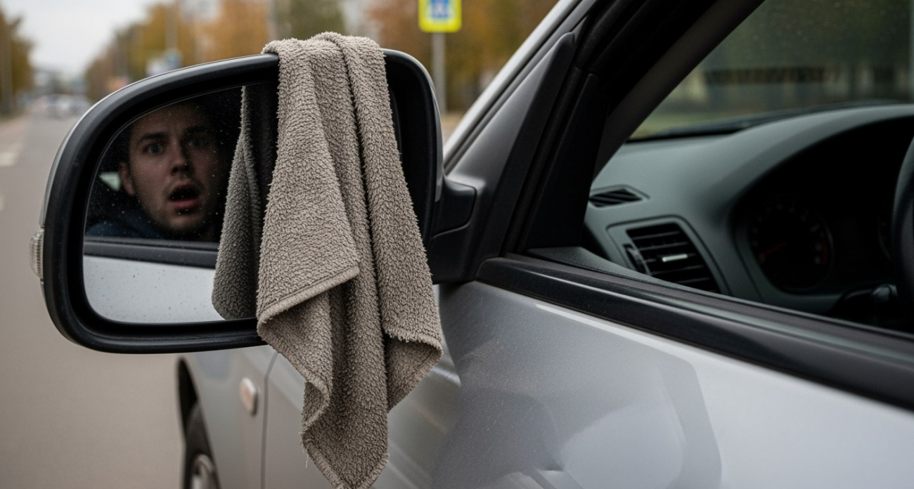 Тряпка на капоте — не случайность: не трогайте её ни в коем случае — новая схема обмана 