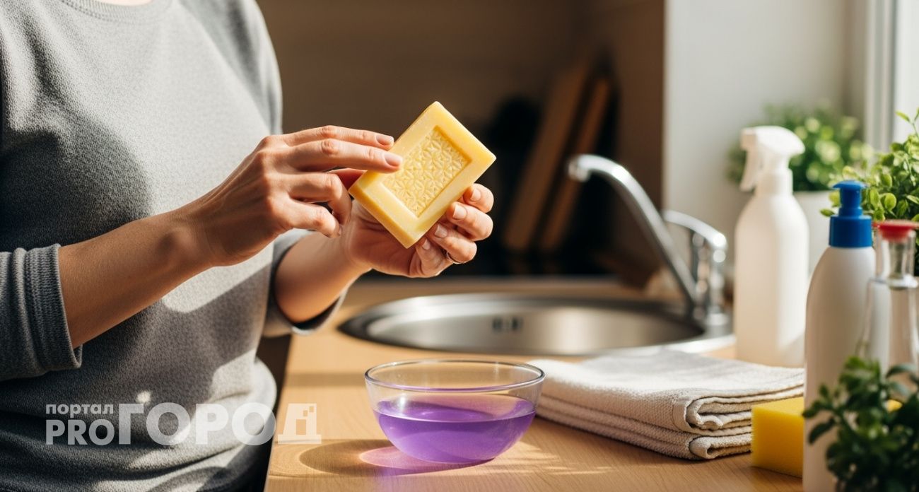 Смешиваю марганцовку с мылом — и все проблемы уходят: полезный лайфхак для мудрых хозяек