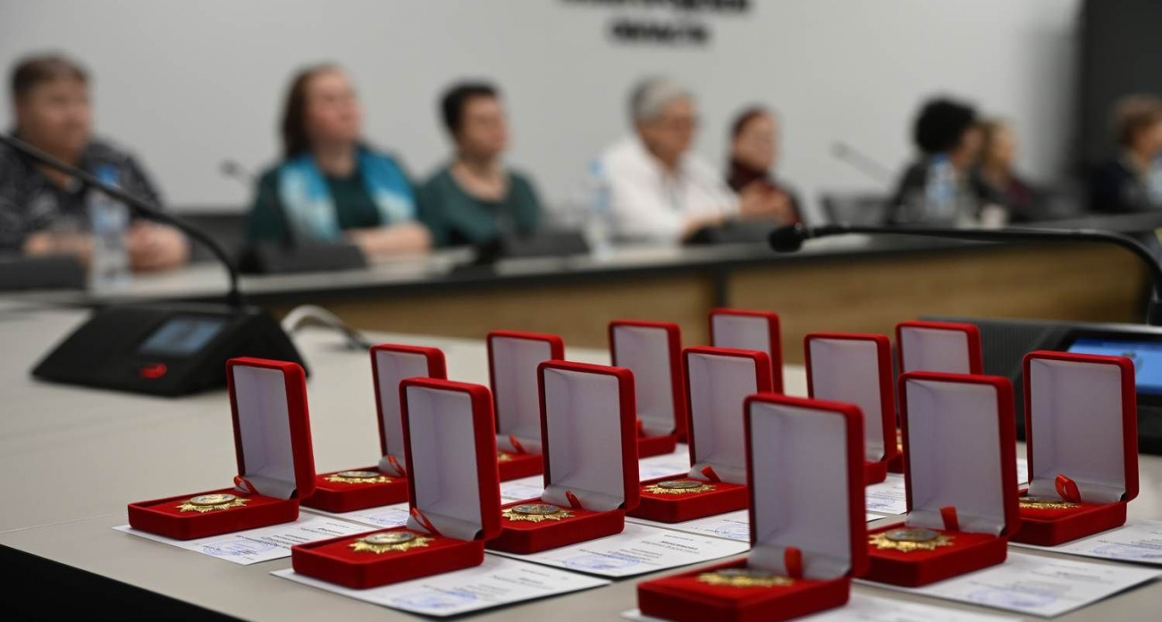 Нижегородок, чьи сыновья погибли на СВО, чествовали в Нижегородском кремле