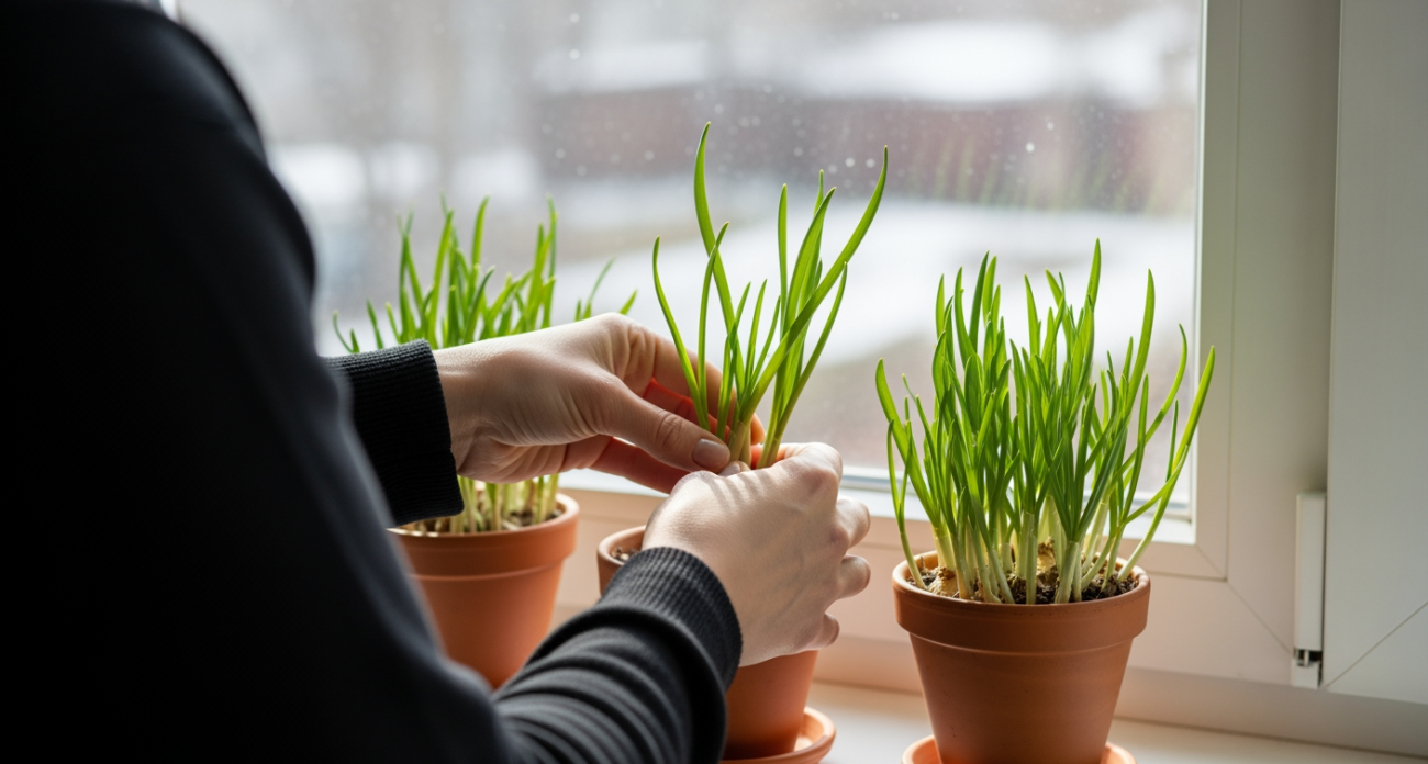 Чеснок в магазине больше не покупаю: выращиваю дома зимой - получается крупный, ароматный и без химии