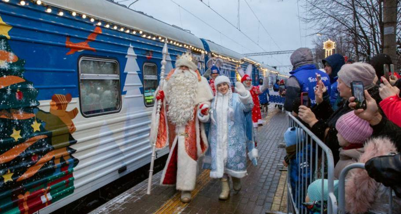 Стало известно, когда в Нижегородскую область прибудет поезд Деда Мороза