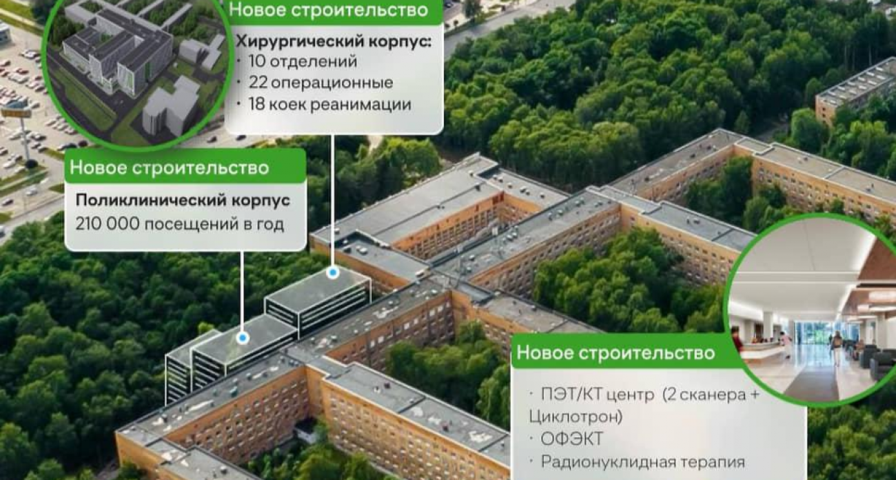 Никто не взялся строить онкоцентр за 9,57 млрд рублей в Нижнем Новгороде