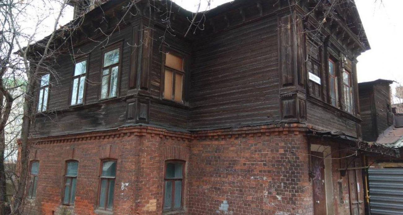В центре Нижнего Новгорода сносят 100-летний флигель усадьбы Рыбина