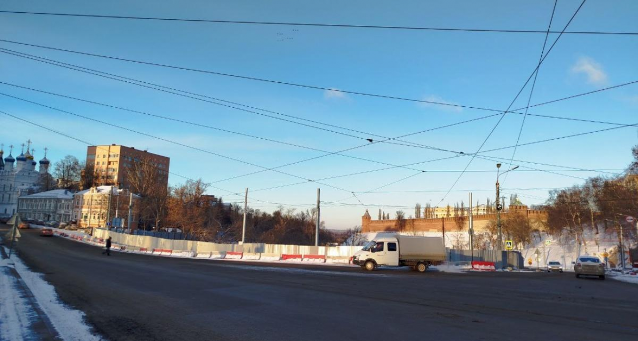 Трамваи вернулись: рельсы на Лыковой дамбе заменены полностью