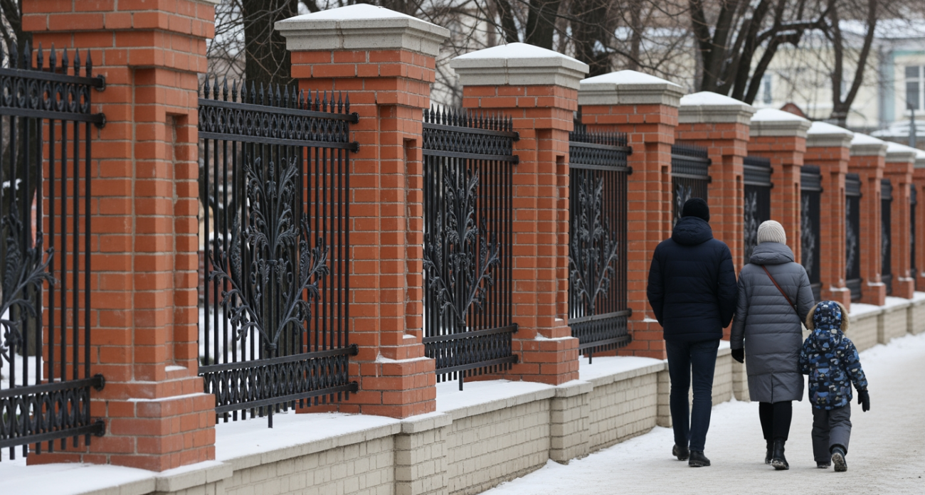 Кованую ограду XIX века восстановили в Нижнем Новгороде после 30 лет разрушения
