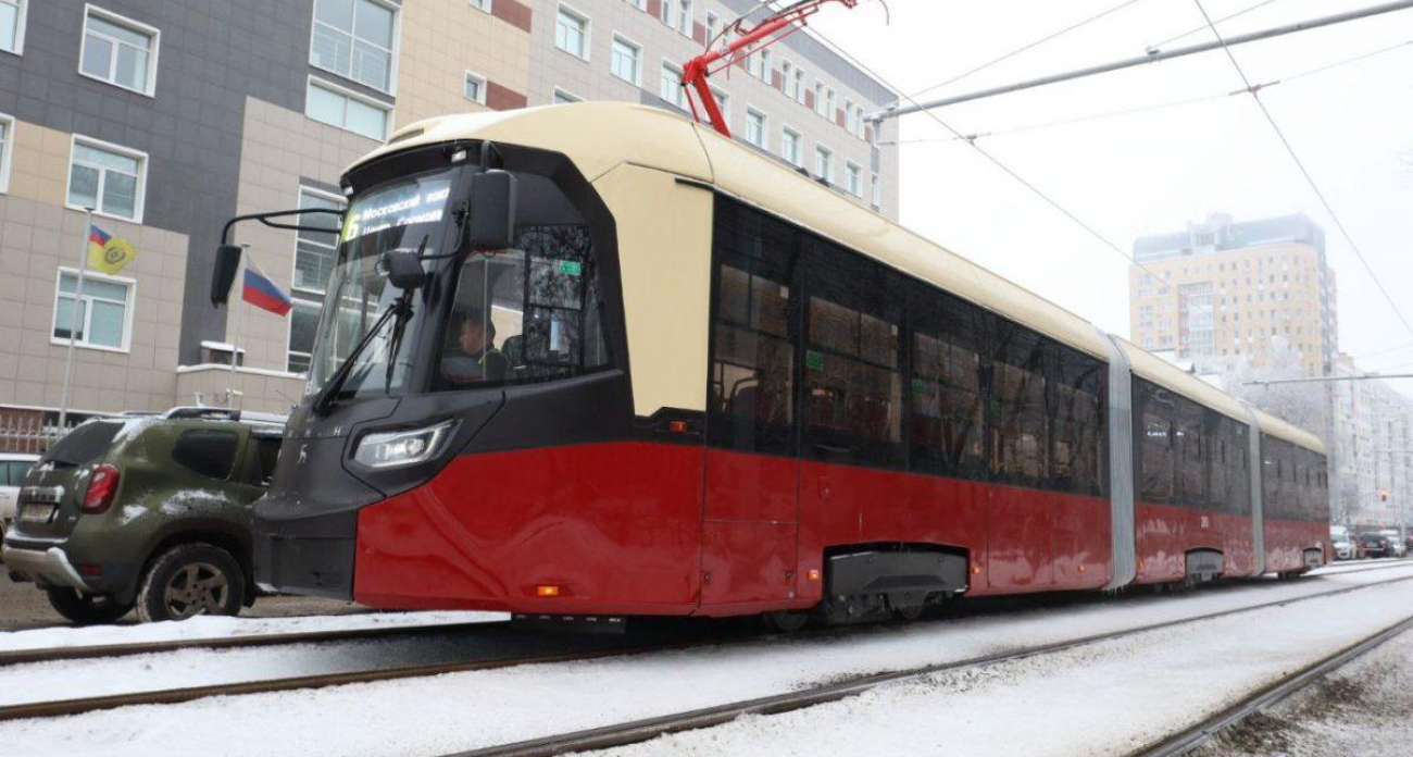 Нижний Новгород получил трамваи-гиганты на 280 мест со скоростью 75 км/ч